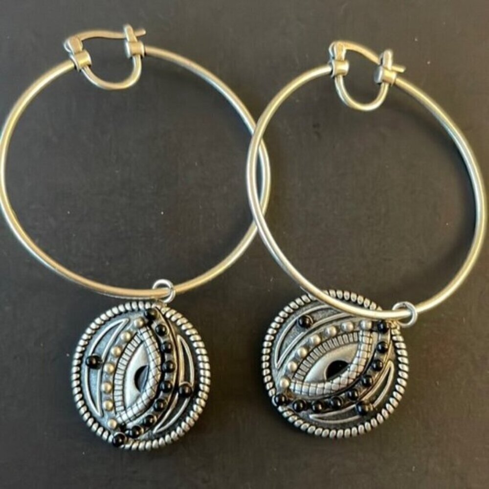 ROBERTO CAVALLI 👁️ EYE HOOPS